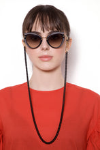 Load image into Gallery viewer, Turin: necklace and chain for men&#39;s glasses in cotton and steel elements
