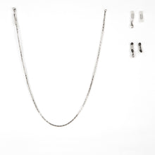 Load image into Gallery viewer, Berlin: rhodium-plated Venetian-style necklace and eyewear chain

